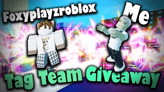 Cars Trading HUGE TAG TEAM GIVEAWAY with Foxyplayzroblox | Roblox