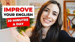 English study plan - 20-minute daily English learning routine