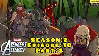 Avengers Assemble S02 | E10 Back To The Learning Hall | P04 In Hindi | #MarvelDevilsKing