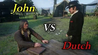 John VS Dutch Conversations / Hidden Dialogue /Red Dead Redemption 2