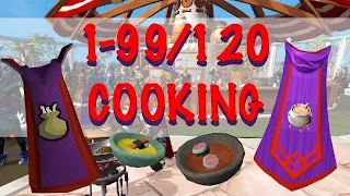 1-99/120 & Beyond Cooking Guide (2021-2022) | RuneScape 3