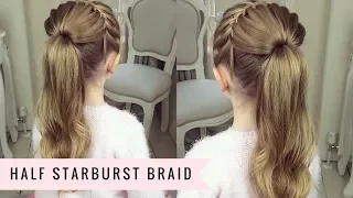 The Half Starburst Braid by SweetHearts Hair