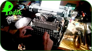 Печатная машинка "Ятрань" снова в действии | Typewriter "Yatran"