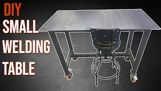 DIY Small Welding Table | Simple Table build | The Improvement Channel