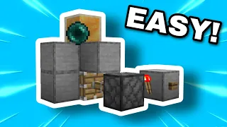 MINECRAFT BEDROCK 1.16 EASY ENDER PEARL STASIS CHAMBER!!! (PS4,PS5,Xbox,Windows 10,MCPE,Switch)