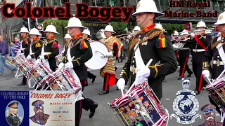 Colonel Bogey "The River Kwai March" - HM Royal Marine Band - See Description for music!