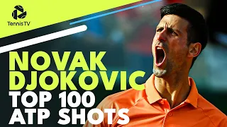 Novak Djokovic: Top 100 ATP Shots & Rallies!