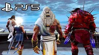GOD OF WAR PS5 Gods Vs Titans Opening Fight Scene 4K ULTRA HD