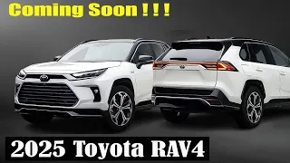 Coming Soon: New 2025 Toyota RAV4 Revealed - Restyling in Rendering