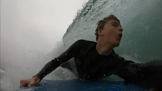 Bodyboarding GoPro Mount POV| April 3rd| Raw Footage