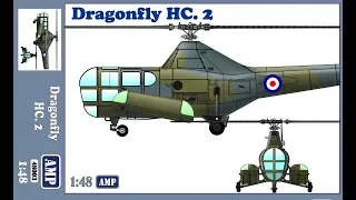 AMP 1/48 Westland WS-51 'Dragonfly' HC.2 Part 1