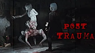 Post Trauma - A Silent Hill Inspired Fixed Camera Survival Horror Game with a Grotesque Crab Lady!