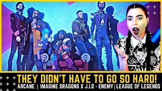 Dinka Kay REACTS: Imagine Dragons & JID - Enemy (from the series Arcane League of Legends)