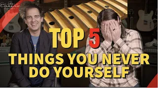 5 things you should never fix yourself on a guitar