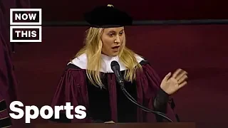 Stranger Things Star Aimée Mullins Gives Speech About Athletes With Disabilities | NowThis