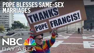 SF group praises Pope Francis' approval of blessings for same-sex couples