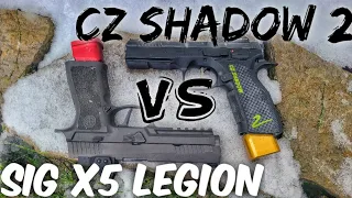 CZ Shadow 2 vs Sig P320 X5 Legion: what's the best entry Competition Firearm