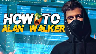 How To Make A Track Like Alan Walker | ELECTRO HOUSE Fl Studio 20 Tutorial