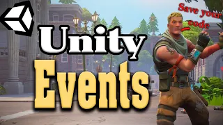 Spare Your Pain Using UNITY EVENTS Tutorial