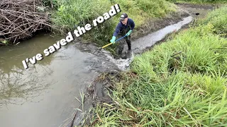 This Removal Saved the Road!