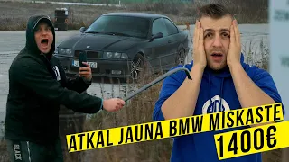 BRAUCU UZ MADONU PIRKT BMW MISKASTI UN BIJU ŠOKĀ PAR SAGAIDĪŠANU (E36 1400EUR)