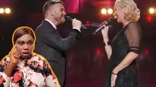 LEGENDARY Performance Of Gary Barlow And Agnetha Faltskog - I Should Have Followed You Home