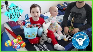 Easter Morning Celebration with Canadoodle Toy Reviews! Easter Egg Hunt + Easter Surprise Toys