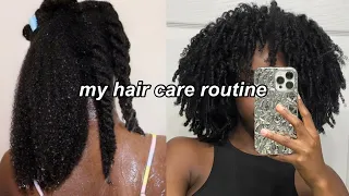 MY HAIR CARE ROUTINE FOR GROWTH ON NATURAL HAIR !! (type 4) ✨🙌🏾