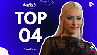 TOP 4 | Eurovision Song Contest 2024 l New: 🇸🇮