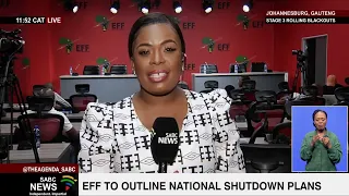 EFF to outline national shutdown plans