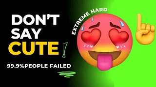 Don’t say Cute Challenge Only 0.01% people Can Do this! || Extreme Level 1000% Hard ||#fyp