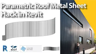 Parametric Metal Sheet Cladding Hack in Revit Tutorial