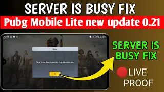 How To Solve Pubg Mobile Lite Server Is Busy Please Try Again Later Problem |pubg lite restrict area