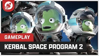 Zkoušíme vyslat Kerbíky na měsíc a dál - Kerbal Space Program 2