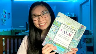 ASMR ✨ Color With Me ✨ Coloring Book Flip-Through • Whisper Ramble • Wood & Paper Sounds • Tapping