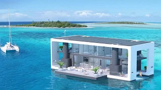 La casa flotante más moderna está en Miami, Arkup