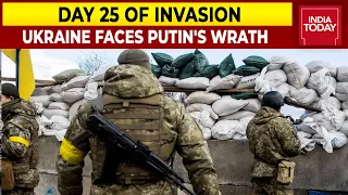 Ukraine-Russia War: Major Ukrainian Cities Face Putin's Wrath | Day 25 Of Invasion | Top Updates