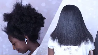Does she have 4C Hair??!! / Trim off split ends