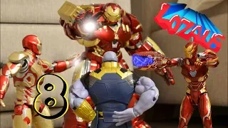 IRONMAN Stop Motion Action Video Part 8