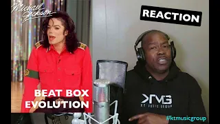 Michael Jackson - Beatbox Evolution (1982-2010) King of Perfection REACTION