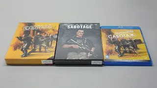 САБОТАЖ - Blu-ray - SABOTAGE - 2013 - Steelbook - FILMARENA - Arnold Schwarzenegger, Sam Worthington