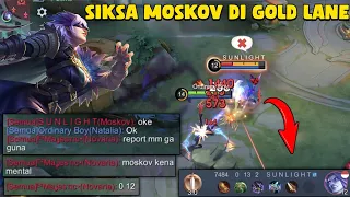 GOLD LANE NATALIA FOCUS TARGETING MOSKOV UNTIL HE GETS ANNOYED | NATALIA GAMEPLAY 2024 - MLBB