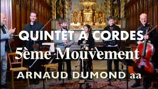 NOTTURNO A VAPORE - mvt.5  Quintet à cordes / String quintet ("Un jour de nuit") de/by Arnaud DUMOND