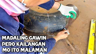 DAPAT ALAM MO ITO KA METAL 90 TO 45 DEGREE ELBOW CUTTING|@bhamzkievlog5624