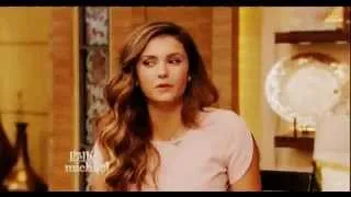 Nina Dobrev Live Kelly and Michael