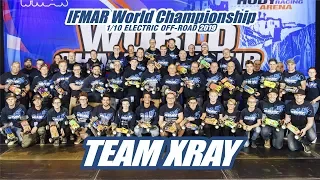 XRAY team at the 2019 IFMAR World Championship.