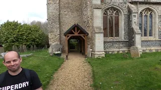 St Andrews Little Cressingham Half Church Ruin