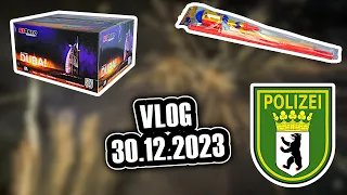 VLOG am 30.12.2023 | Polizei am Kaufpark Eiche | Silvester Einläuten in Brandenburg