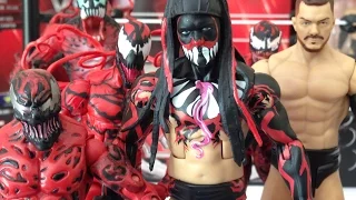 WWE Mattel Elite series 41 Finn Balor "Demon" Carnage wrestling figure review NXT comparison