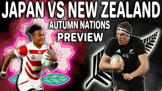 JAPAN v ALL BLACKS Preview - Autumn Internationals 2022 - Team Announcement, Rugby Score Prediction